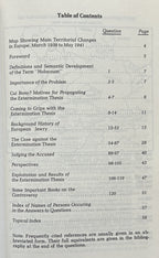 THE "HOLOCAUST" 120 Questions and Answers