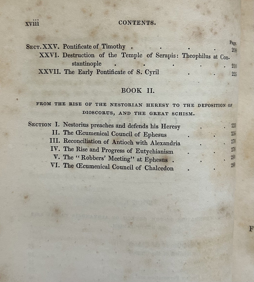 HISTORY OF THE HOLY EASTERN CHURCH (2 Volumes, orig 1847 edition)