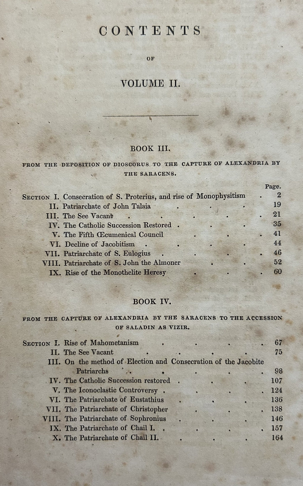 HISTORY OF THE HOLY EASTERN CHURCH (2 Volumes, orig 1847 edition)