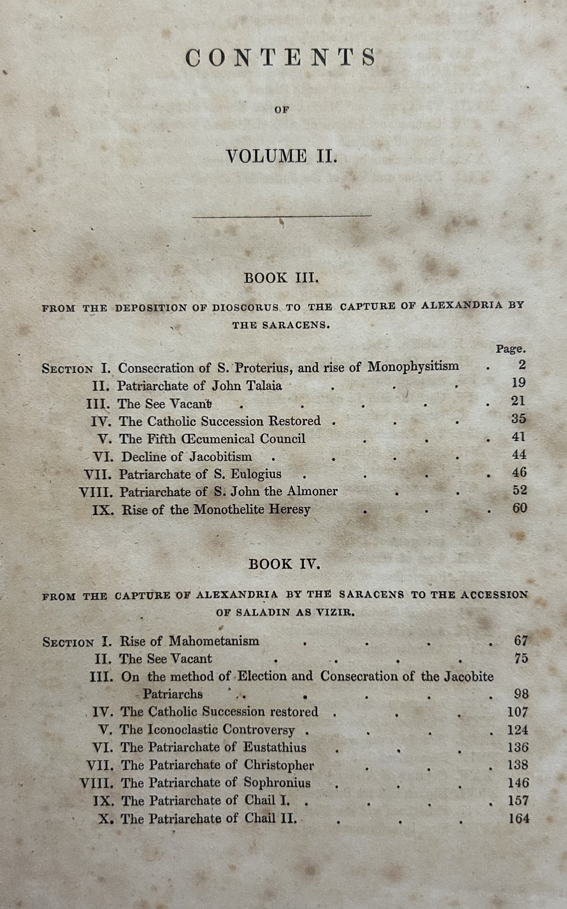HISTORY OF THE HOLY EASTERN CHURCH (2 Volumes, orig 1847 edition)