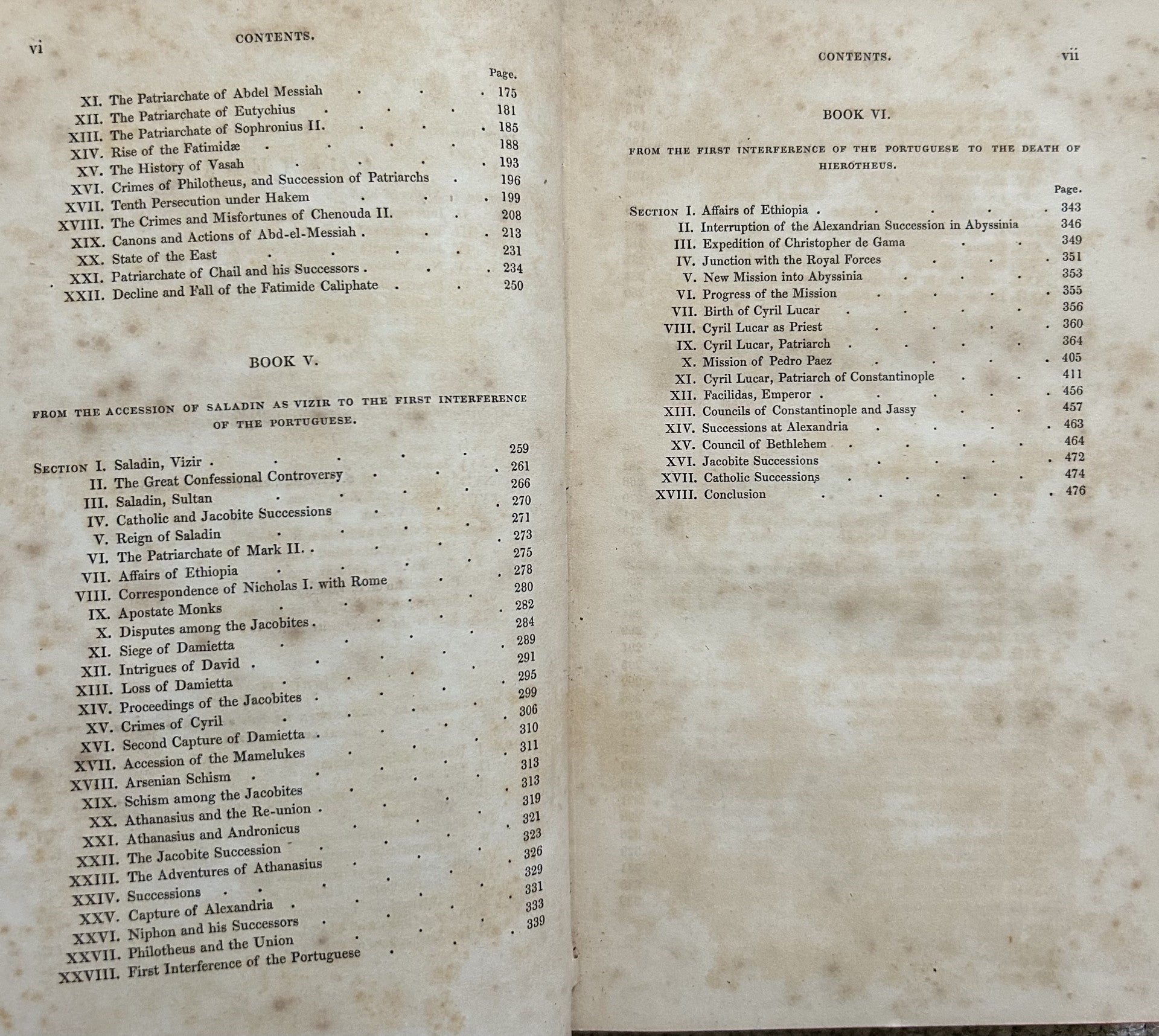 HISTORY OF THE HOLY EASTERN CHURCH (2 Volumes, orig 1847 edition)