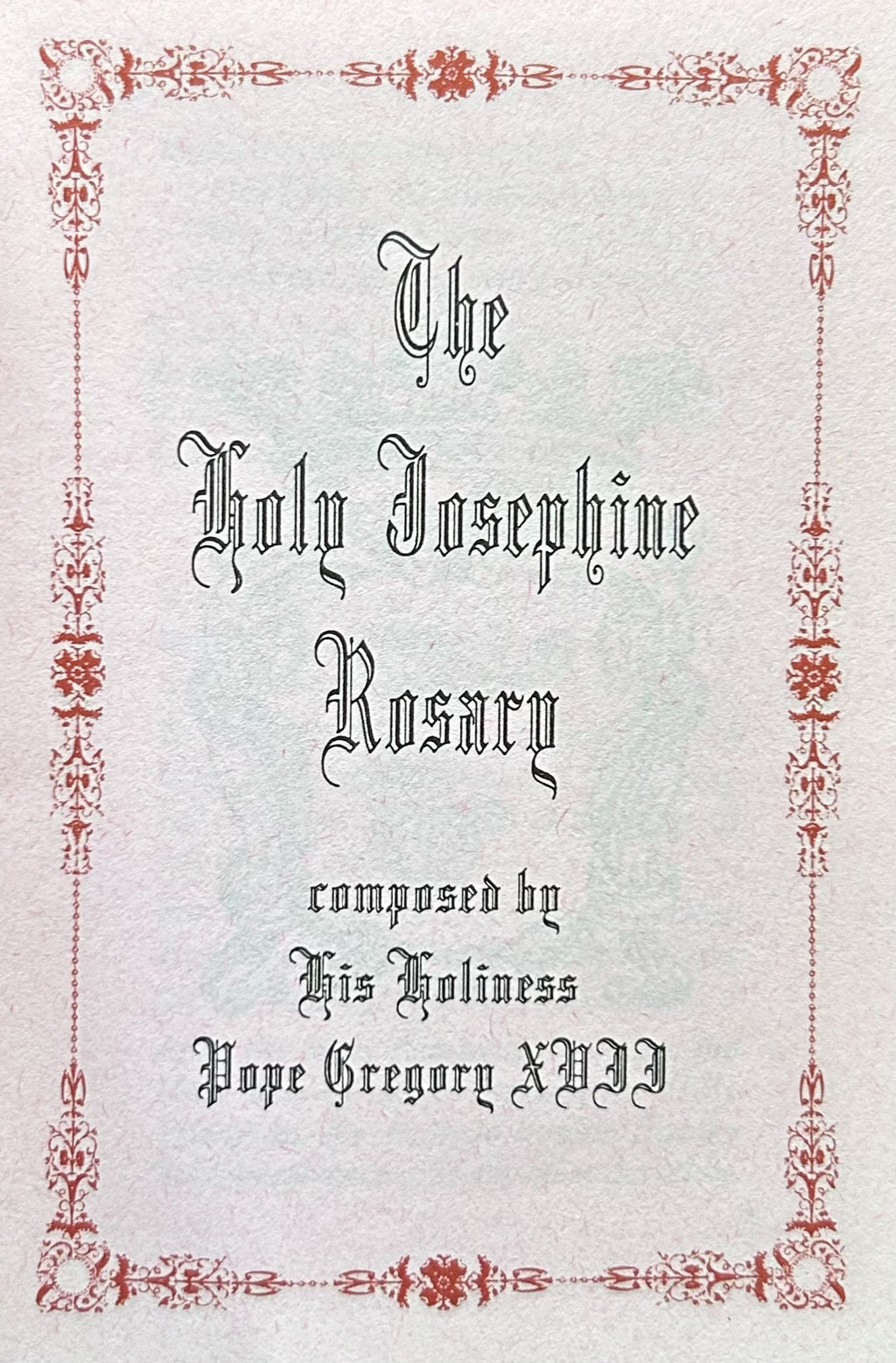 PALMARIAN CATECHISM: Intermediate Grade