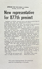 HOW TO MAKE DEMOCRACY WORK Precinct Representation - The Grass Roots Dream