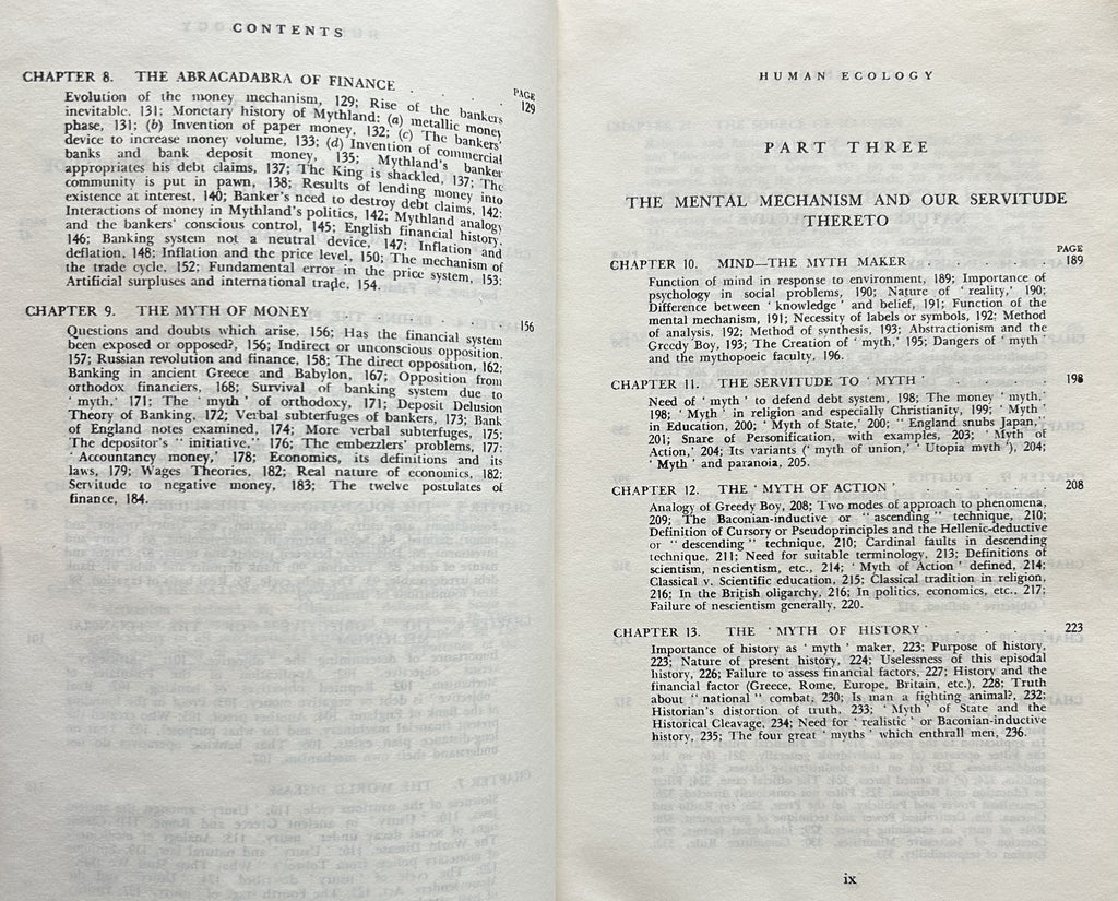 HUMAN ECOLOGY The Science ofSocial Adjustment