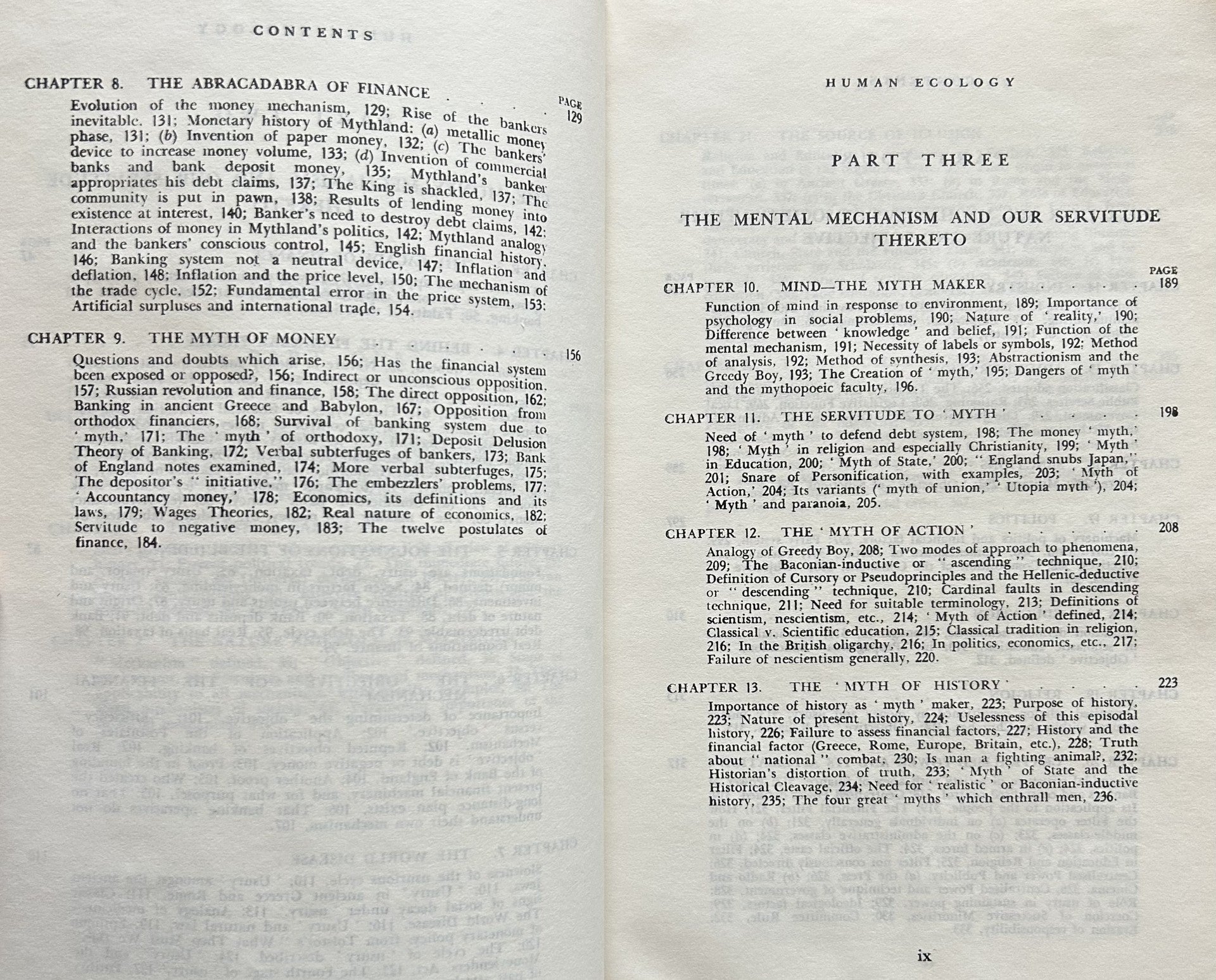 HUMAN ECOLOGY The Science ofSocial Adjustment