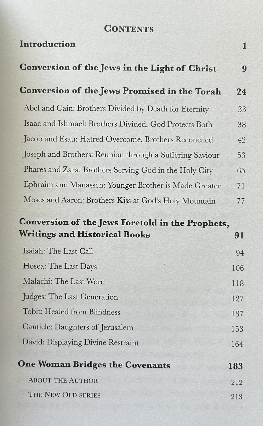 IF YOU BELIEVED MOSES Vol 1: The Conversion of the Jews Promised in the Old Testament