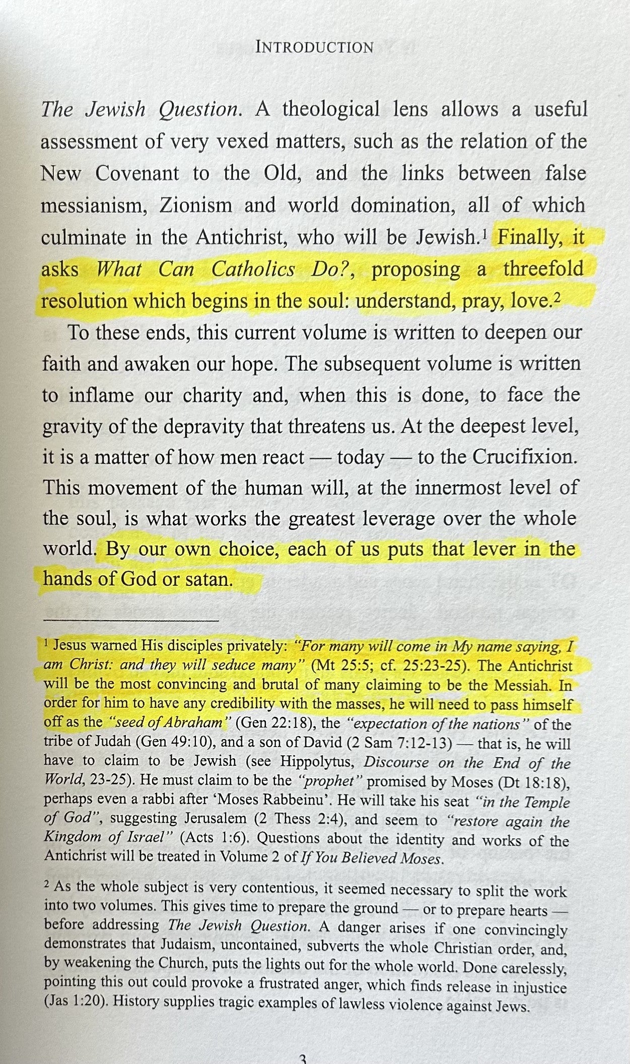 IF YOU BELIEVED MOSES Vol 1: The Conversion of the Jews Promised in the Old Testament