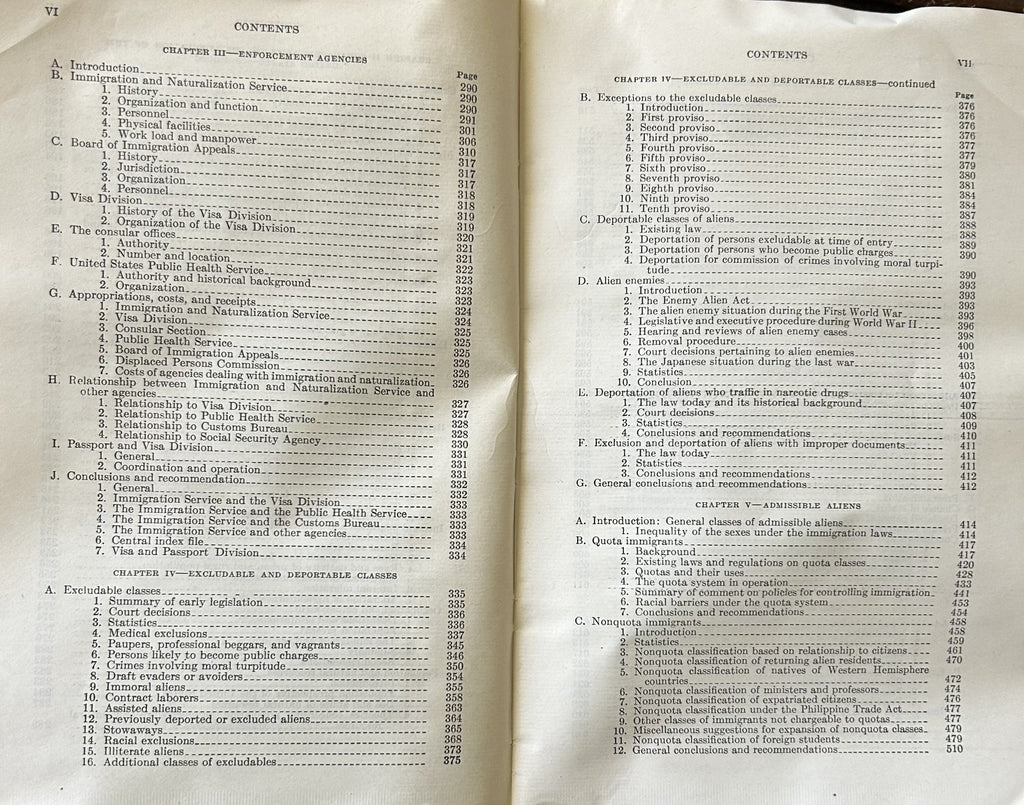 THE IMMIGRATION AND NATURALIZATION SYSTEMS OF THE UNITED STATES
