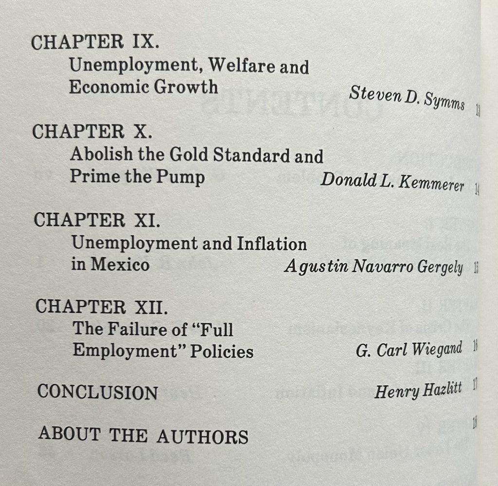 INFLATION AND UNEMPLOYMENT