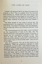THE LAWS OF GOD