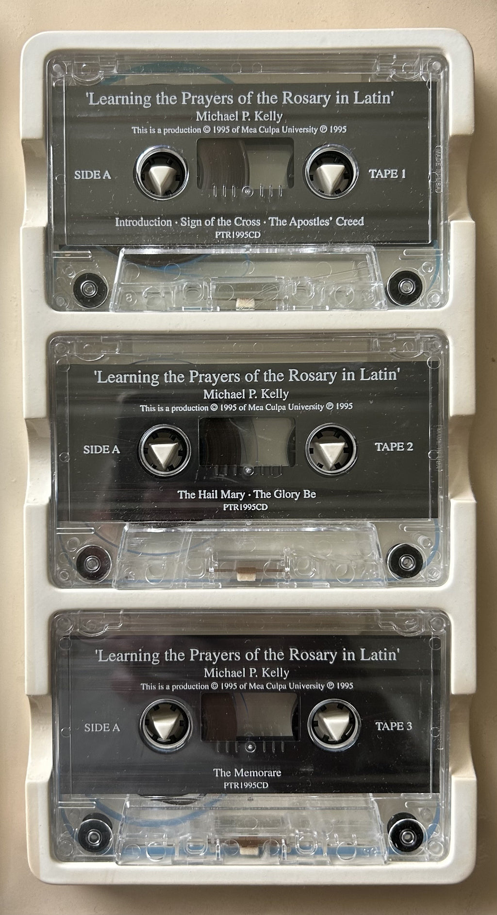 LEARNING THE PRAYERS OF THE ROSARY IN LATIN