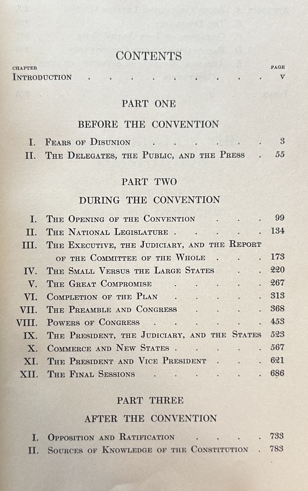 THE MAKING OF THE CONSTITUTION