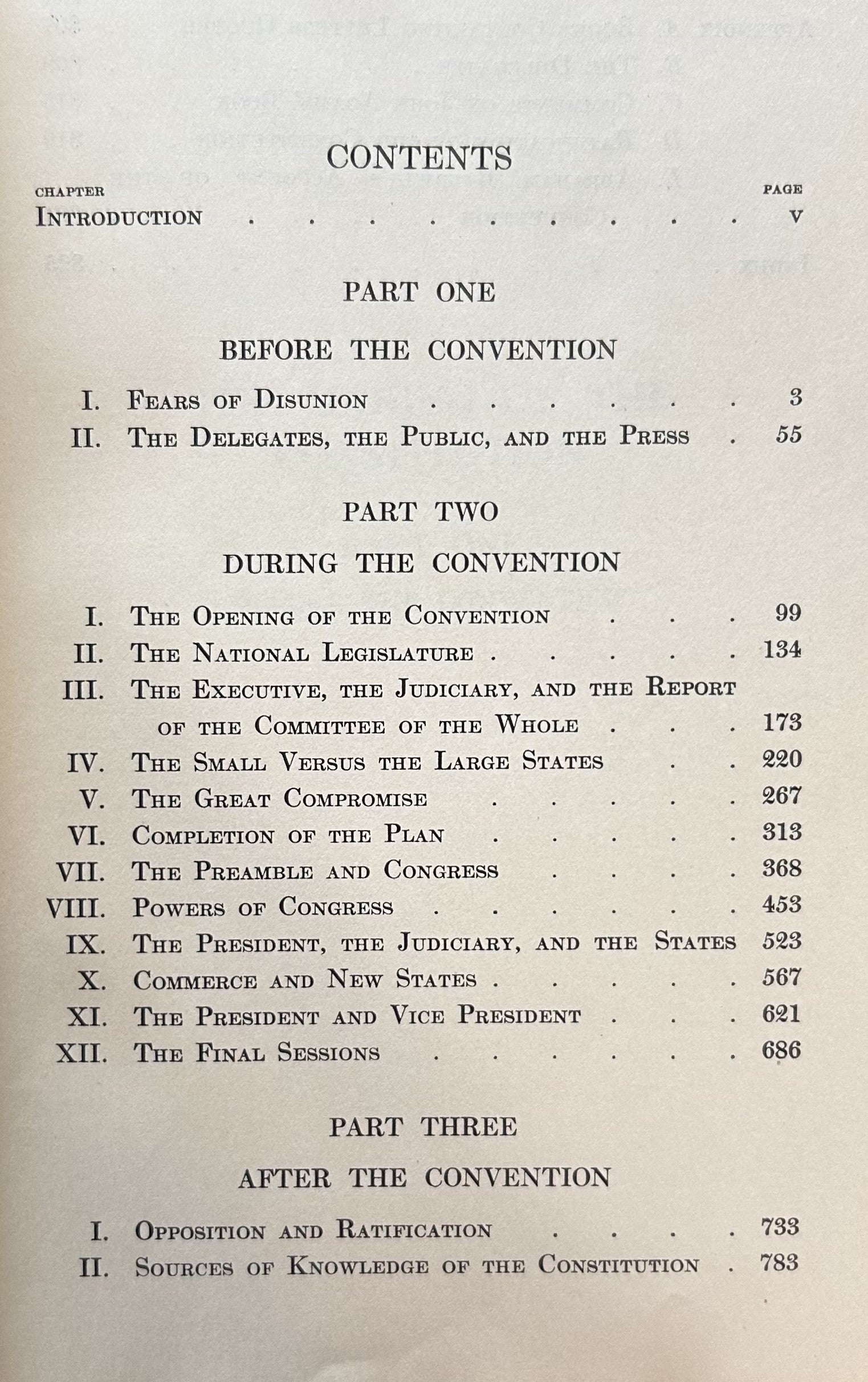 THE MAKING OF THE CONSTITUTION