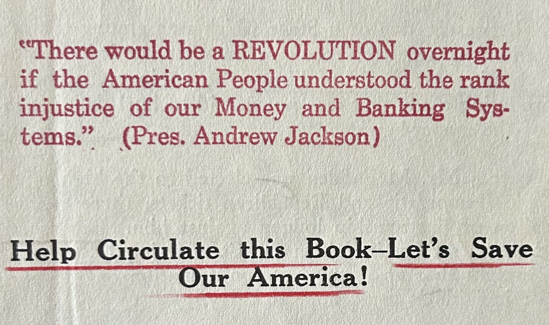 COLLECTIVE SPEECHES OF CONGRESSMAN LOUIS T. McFADDEN: Federal Reserve Exposed
