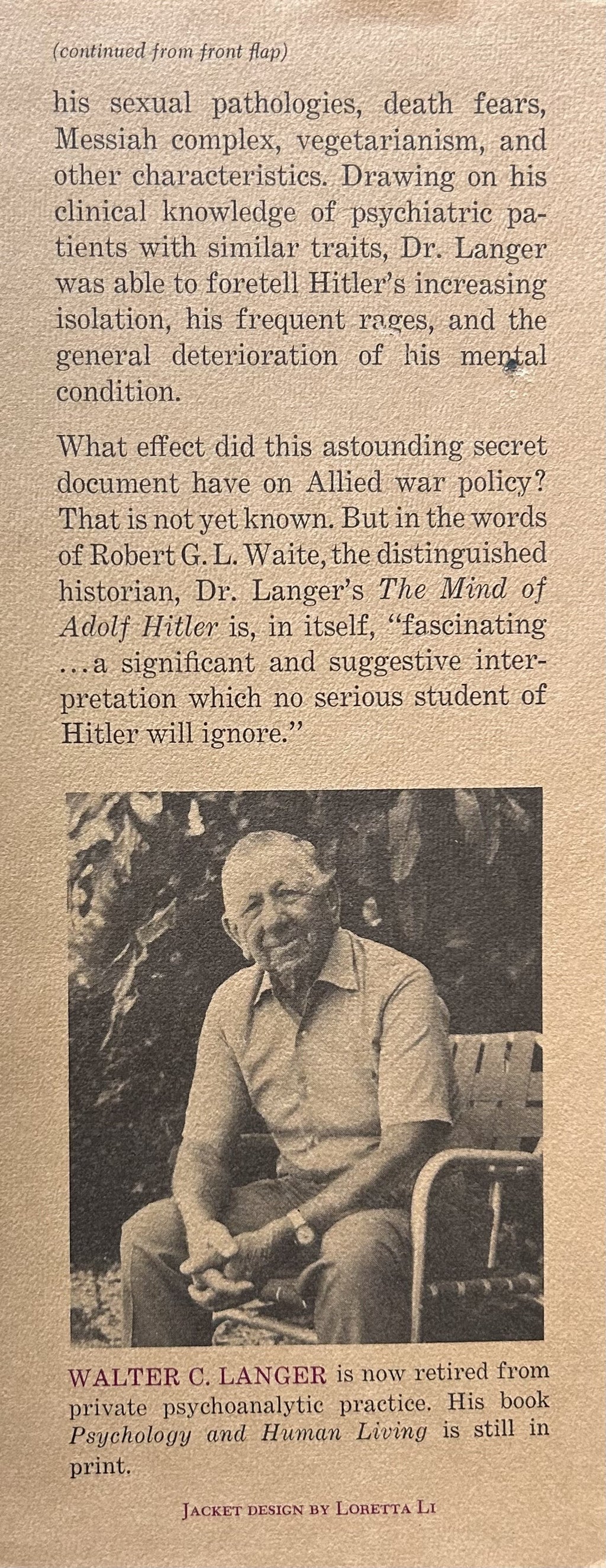 THE MIND OF ADOLF HITLER The Secret (1943) Wartime Report
