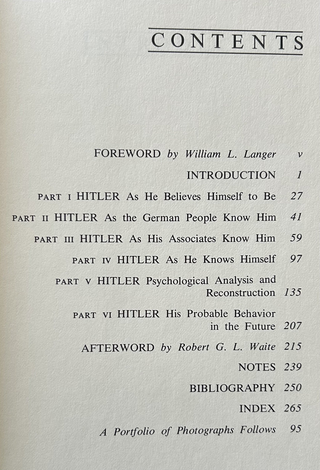 THE MIND OF ADOLF HITLER The Secret (1943) Wartime Report