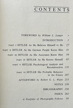 THE MIND OF ADOLF HITLER The Secret (1943) Wartime Report