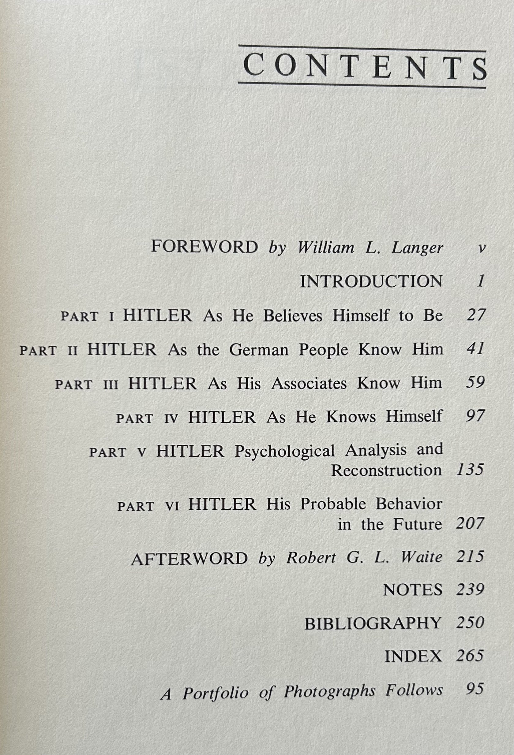 THE MIND OF ADOLF HITLER The Secret (1943) Wartime Report