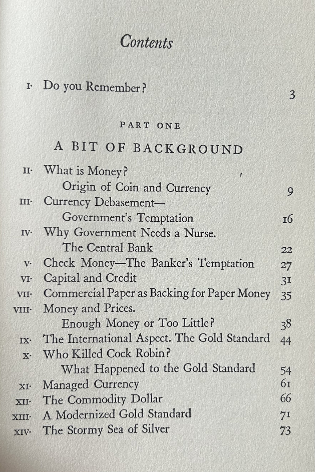THE MONEY MUDDLE
