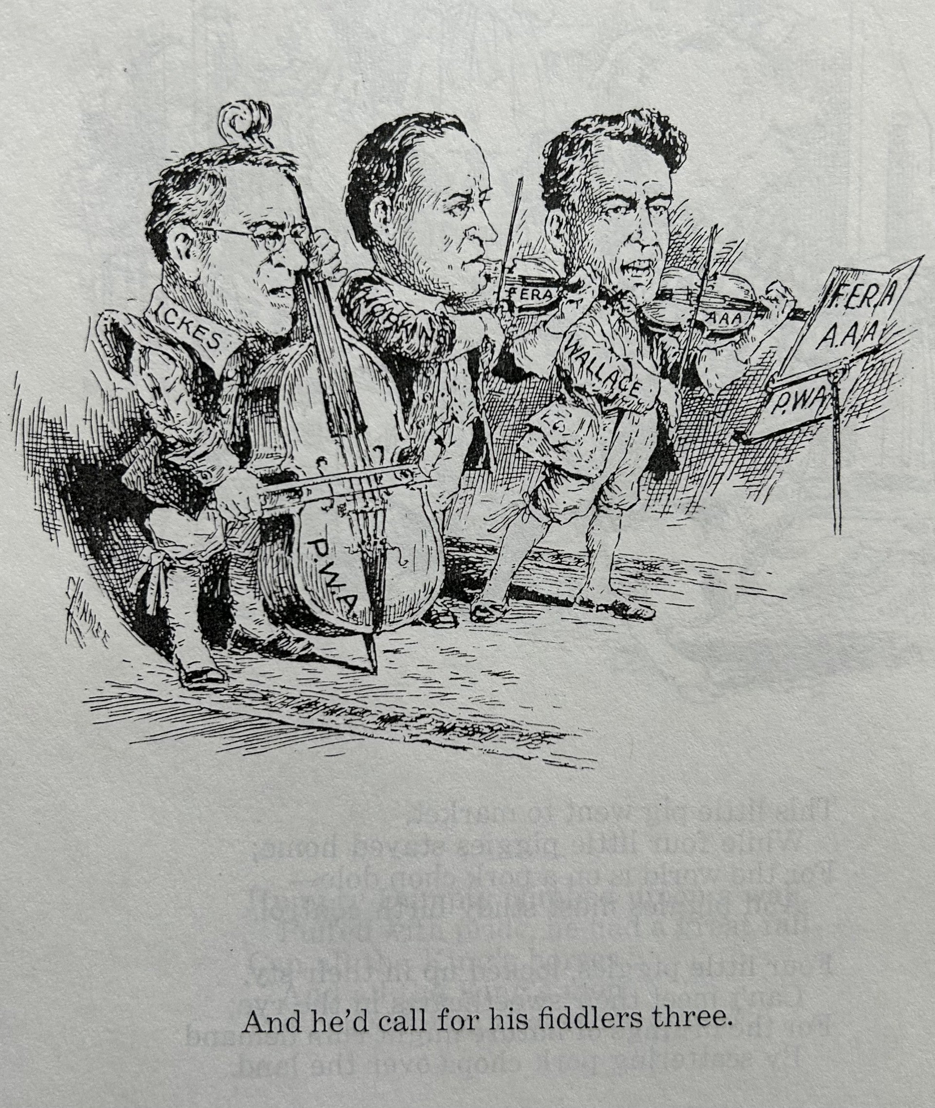 MOTHER GOOSE IN WASHINGTON Old King Dole and His Humpty Dumpty Court - Political Cartoons