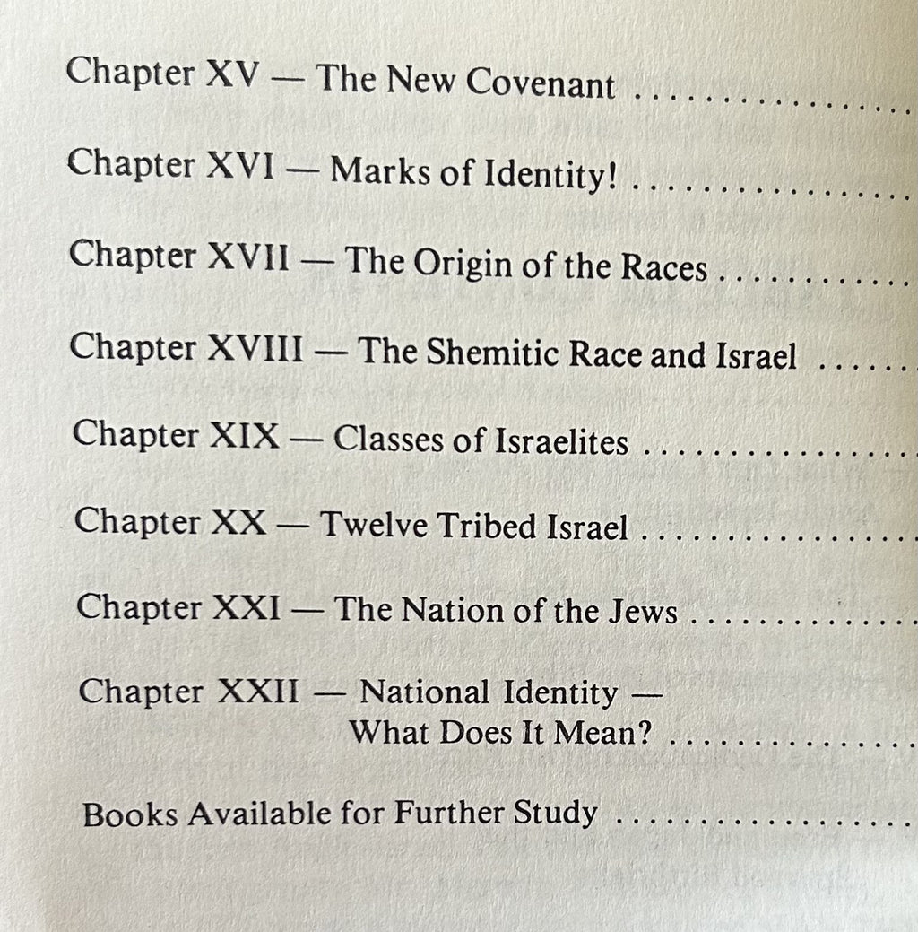 THE MYSTERY OF TRUE Israel