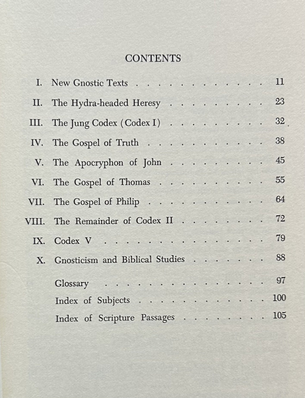 THE NAG HAMMADI GNOSTIC TEXTS AND THE BIBLE