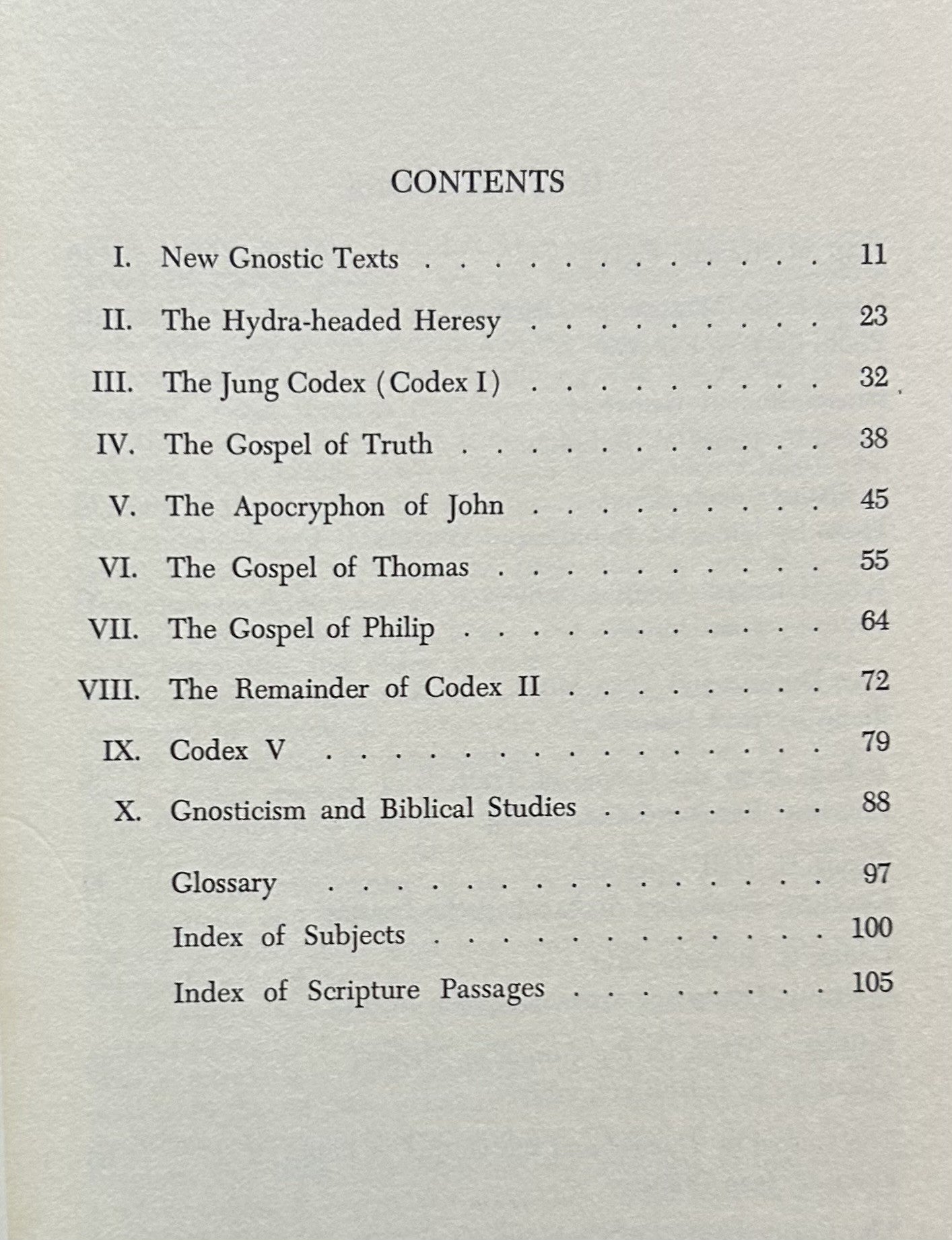 THE NAG HAMMADI GNOSTIC TEXTS AND THE BIBLE