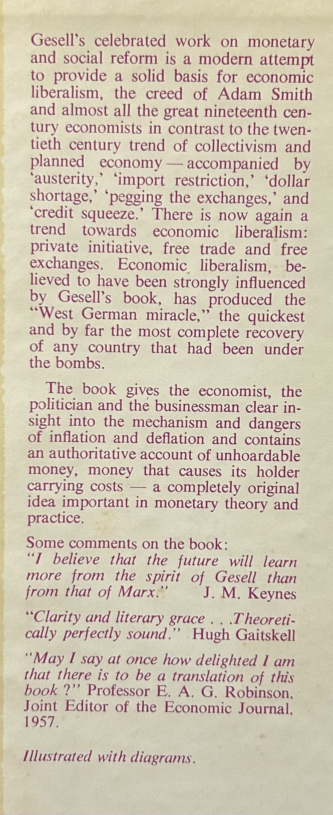 THE NATURAL ECONOMIC ORDER