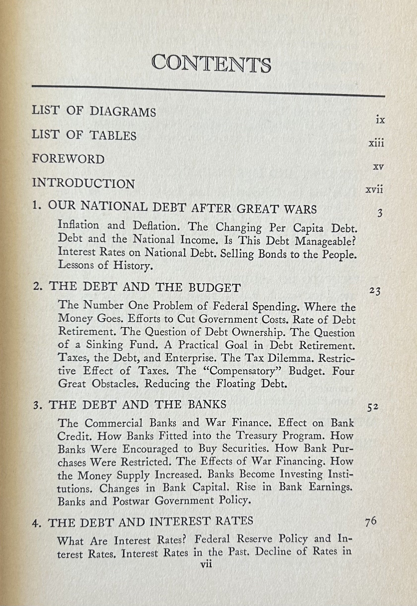 OUR NATIONAL DEBT Its History and its Meaning Today