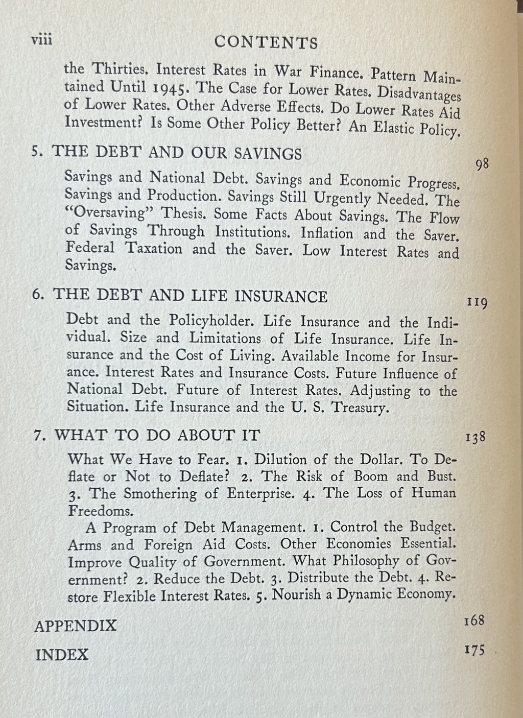 OUR NATIONAL DEBT Its History and its Meaning Today