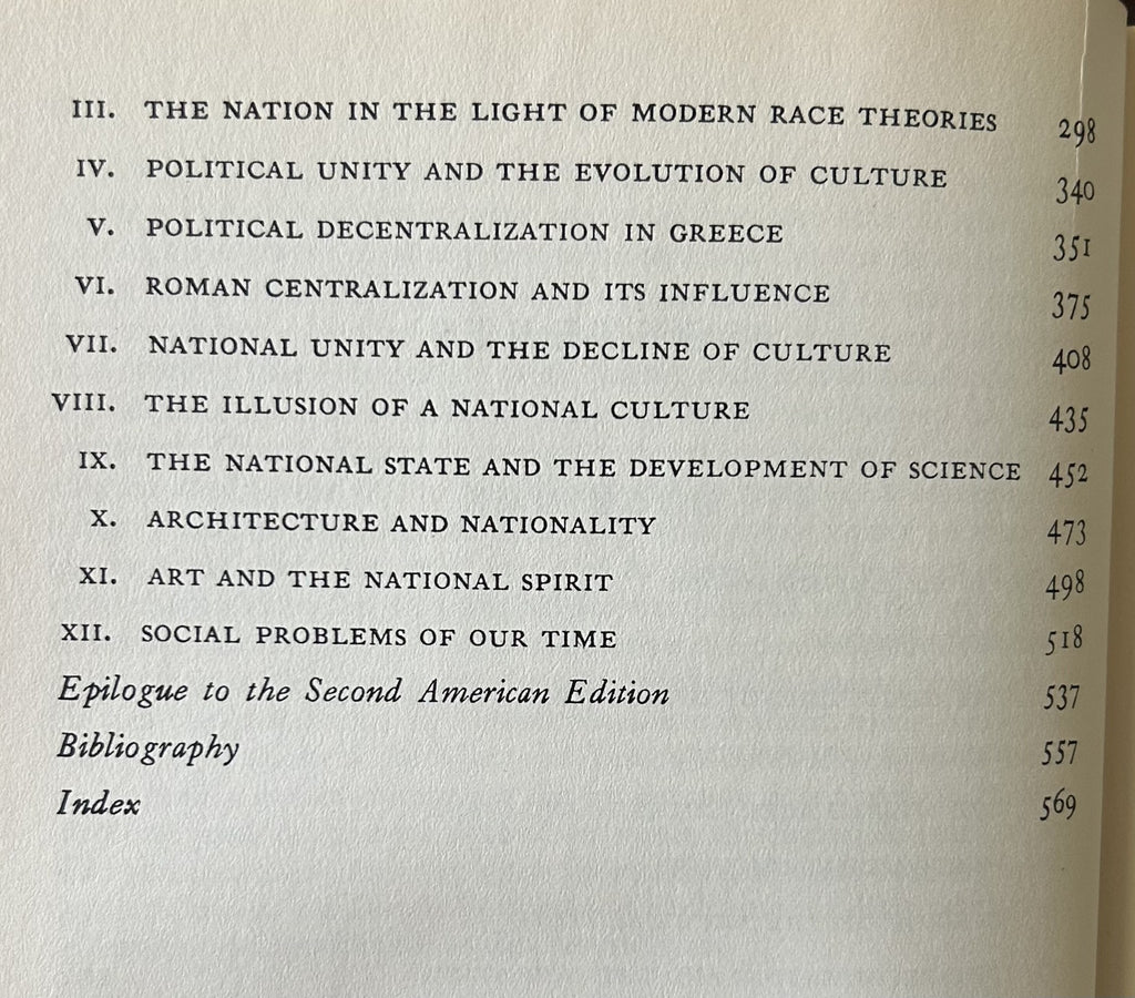 NATIONALISM AND CULTURE