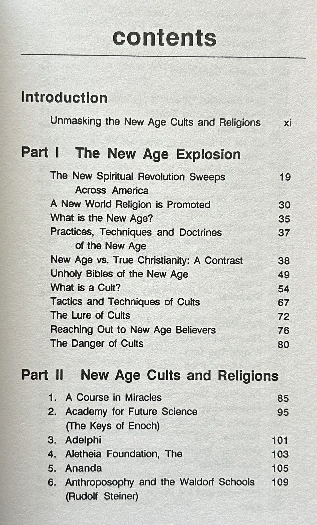 Book of NEW AGE CULTS & RELIGIONS