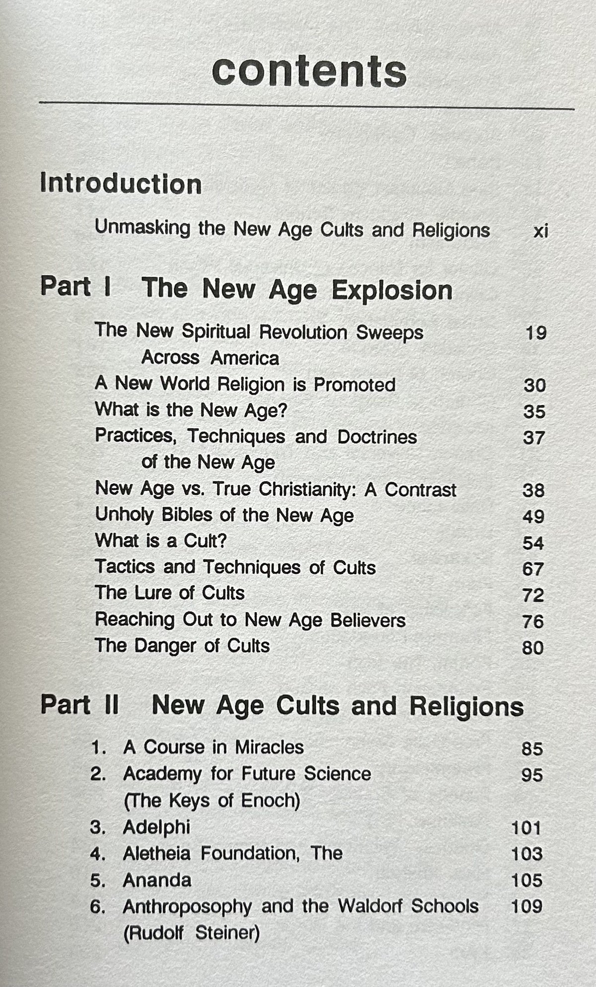 Book of NEW AGE CULTS & RELIGIONS