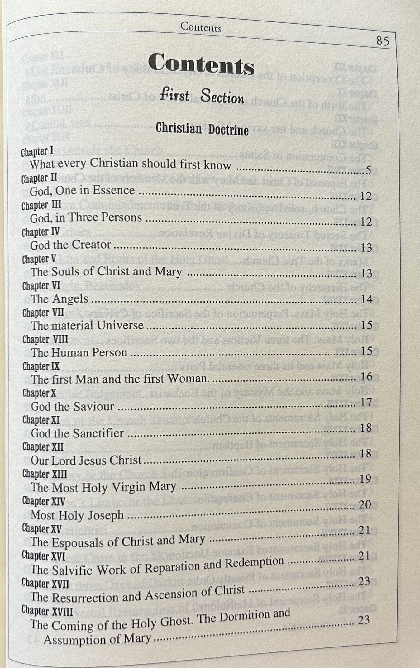 PALMARIAN CATECHISM: Intermediate Grade
