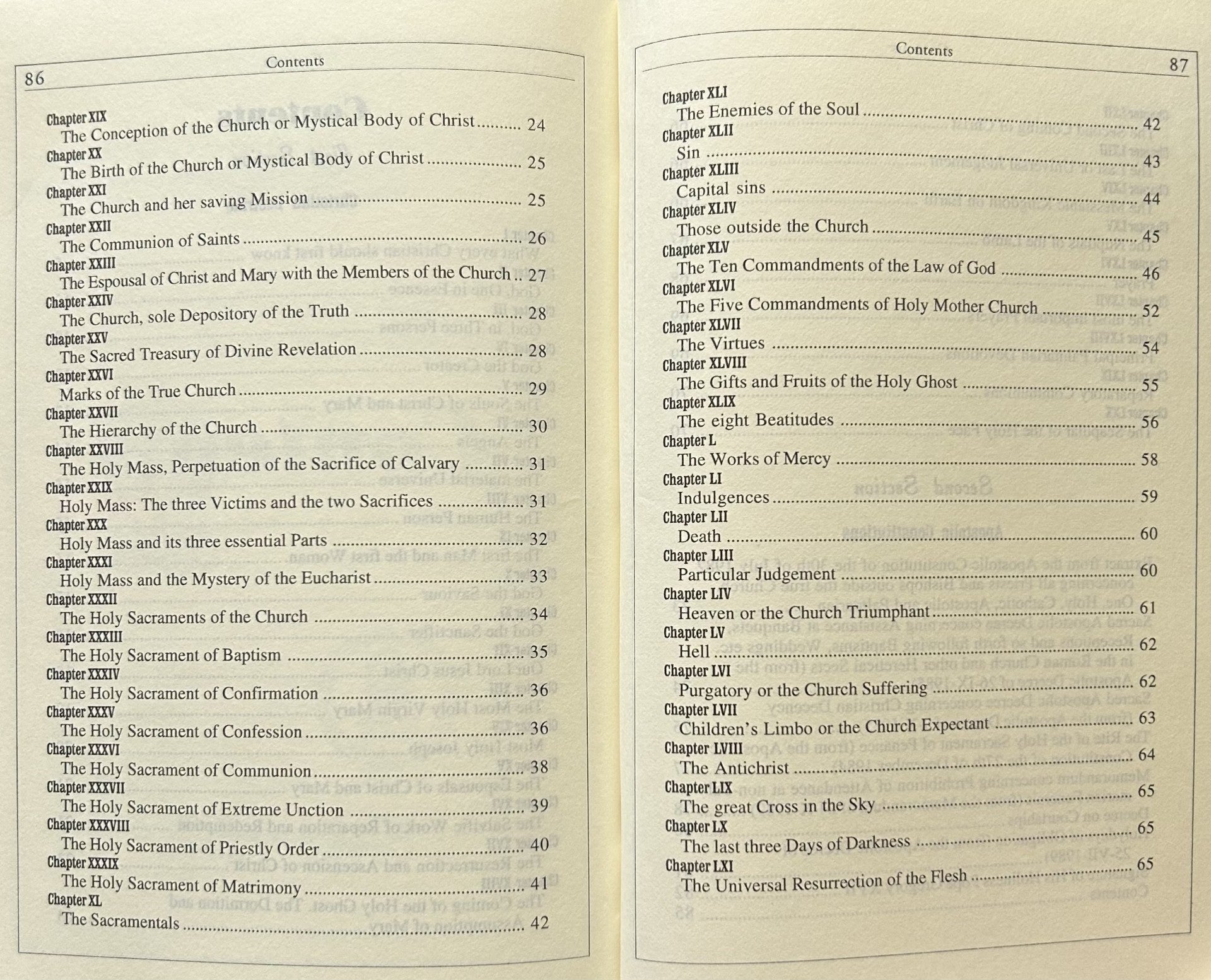 PALMARIAN CATECHISM: Intermediate Grade