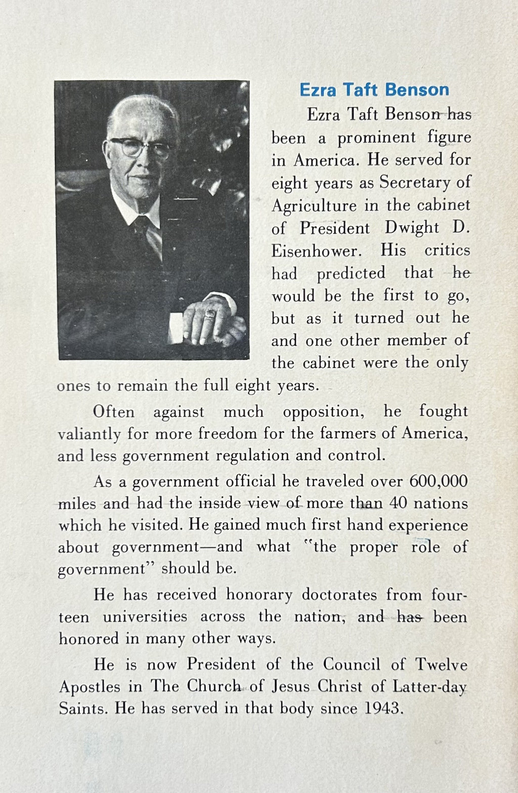 THE PROPER ROLE OF GOVERNMENT