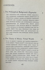 THE ROLE OF MONEY What it Should Be, Contrasted with what it has become
