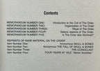 THE SECRET CULT OF THE ORDER