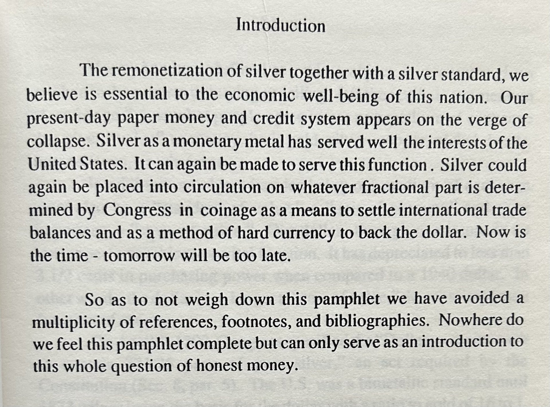 SILVER & A SILVER STANDARD NOW!