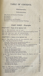THE SPIRITUAL LIFE A Treatise on Ascetical and Mystical Theology