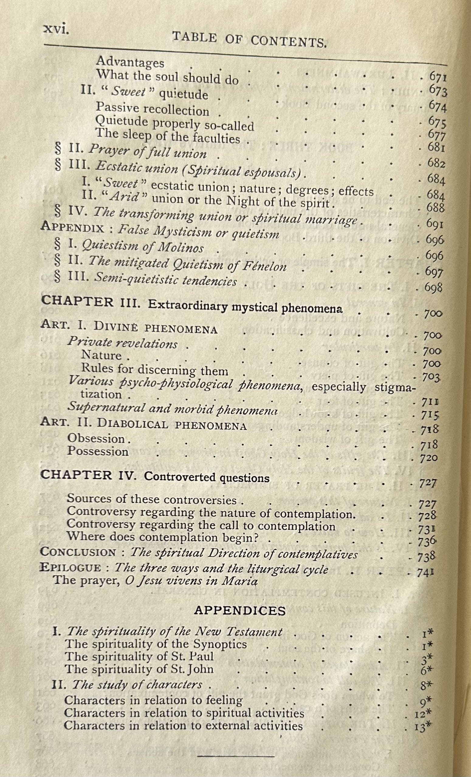 THE SPIRITUAL LIFE A Treatise on Ascetical and Mystical Theology