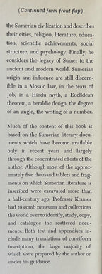 THE SUMERIANS Their History, Culture and Character