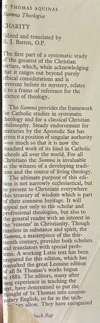 St. Thomas Aquinas Summa Theologiae: Vol 34 Charity