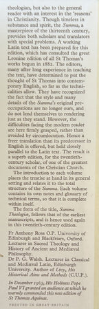 ST THOMAS AQUINAS SUMMA THEOLOGIAE, Vol 42, Courage