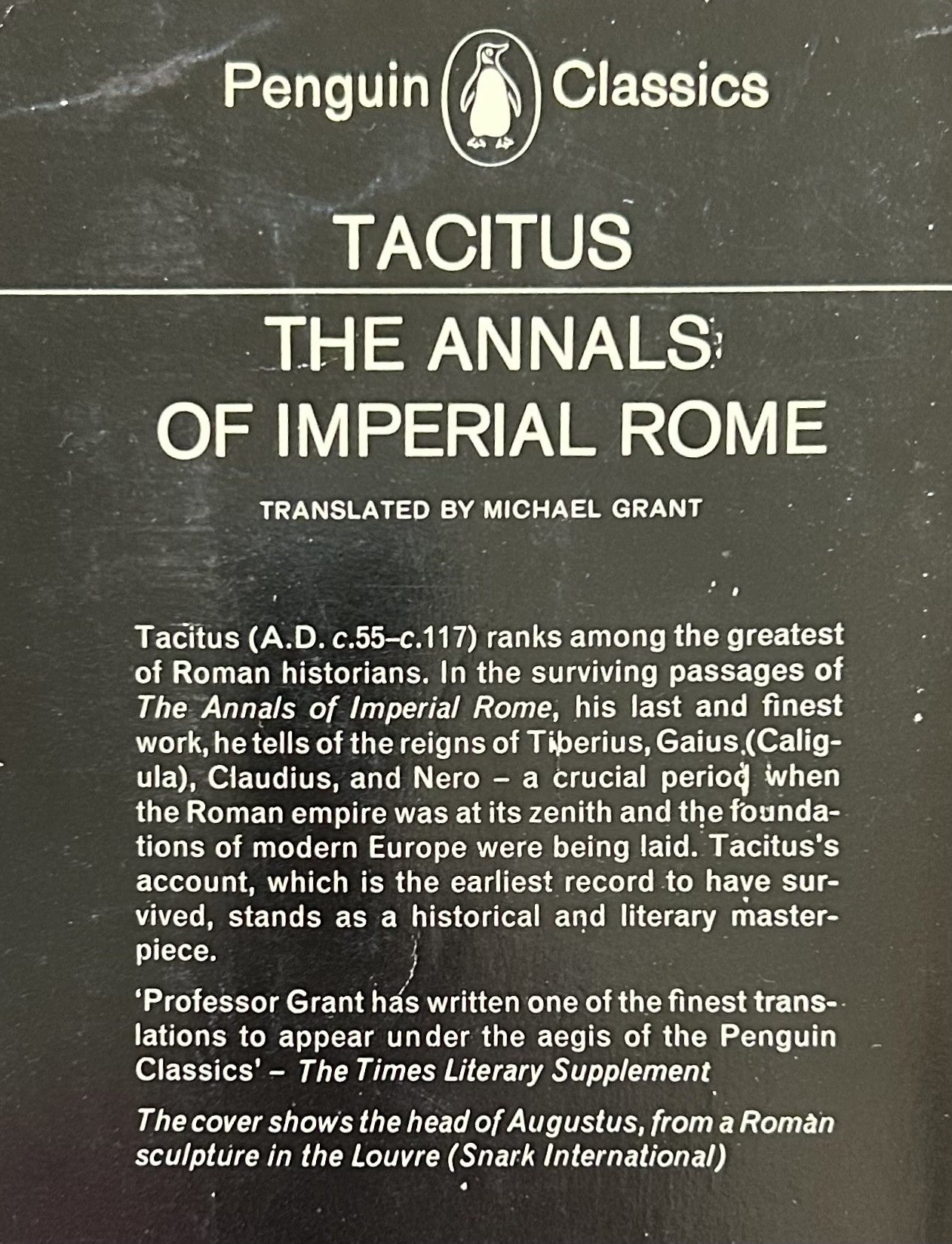 TACITUS: The Annals of Imperial Rome