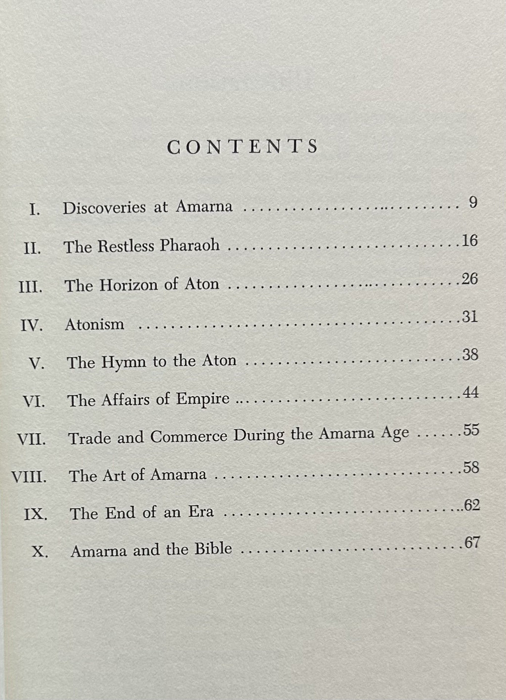 TELL EL AMARNA AND THE BIBLE