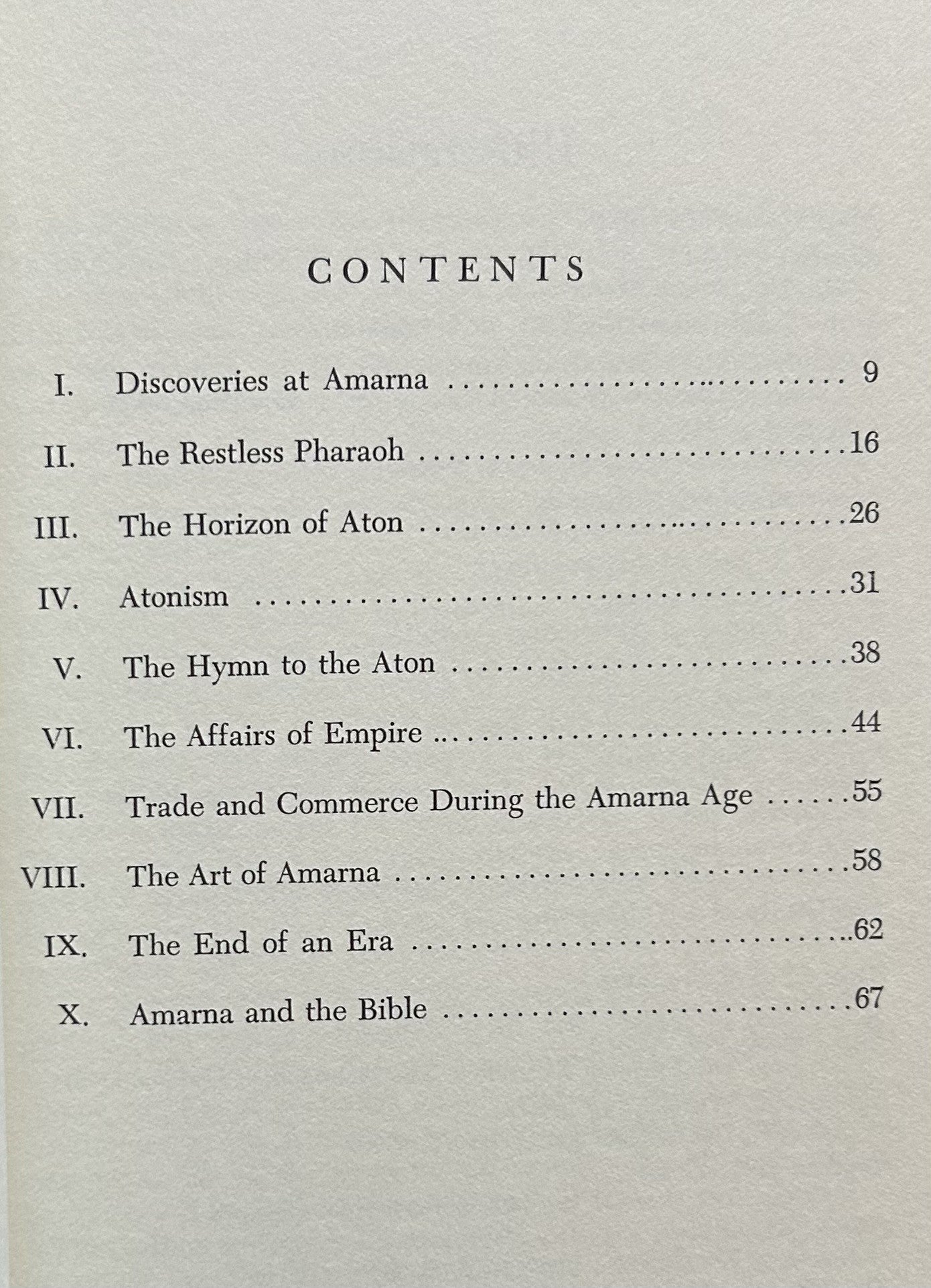 TELL EL AMARNA AND THE BIBLE