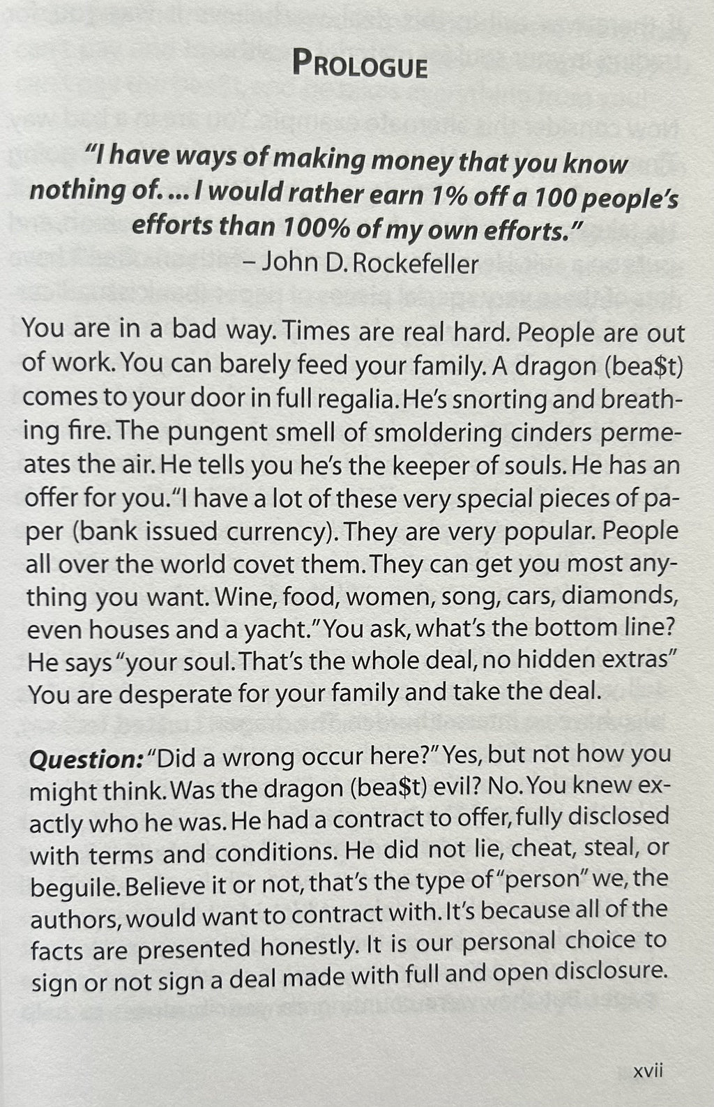 THEY OWN IT ALL (Including You!) By Means of Toxic Currency
