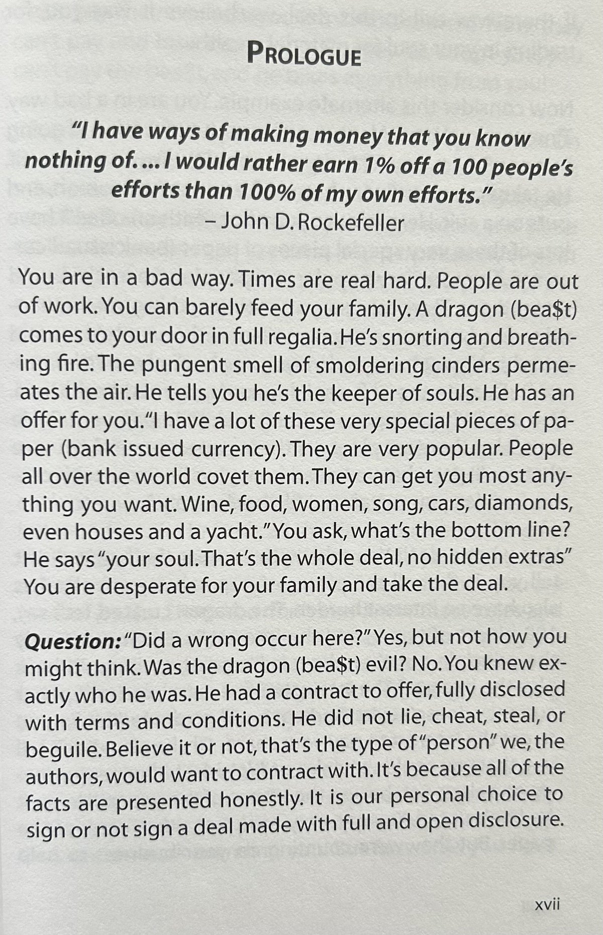 THEY OWN IT ALL (Including You!) By Means of Toxic Currency