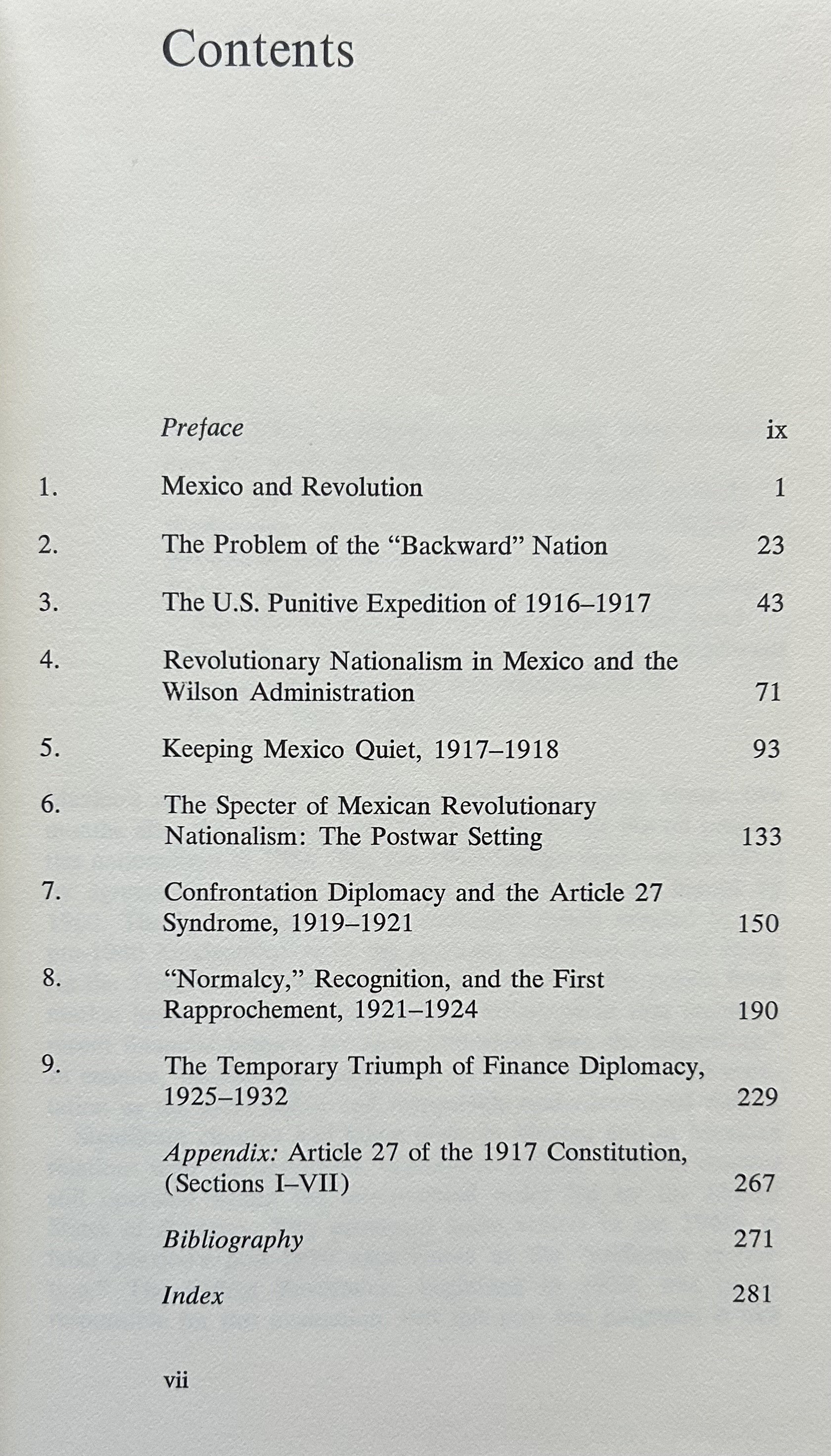 THE UNITED STATES AND REVOLUTIONARY NATIONALISM IN MEXICO, 1916-1932
